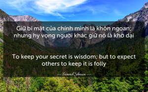 Những điều không nên làm để tránh gặp rắc rối